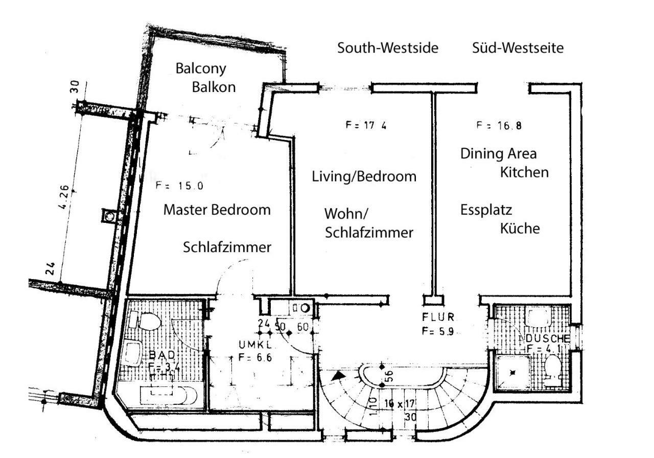 An Den Isarauen Apartment Grünwald Екстериор снимка