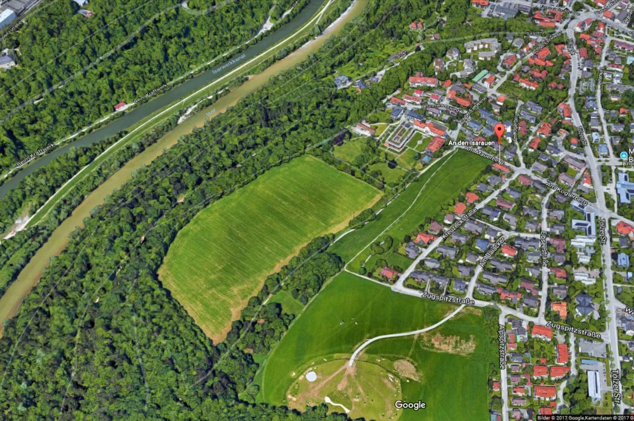 An Den Isarauen Apartment Grünwald Екстериор снимка